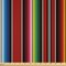 Ambesonne Cinco de Mayo Fabric by The Yard, Mexican Serape Colorful Stripes Vertical Lines Latino Design Illustration, Decorative Satin Fabric for Home Textiles and Crafts, 5 Yards, Burgundy Blue